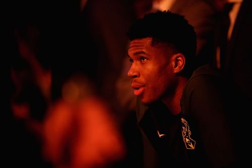 Giannis Antetokounmpo of the Milwaukee Bucks