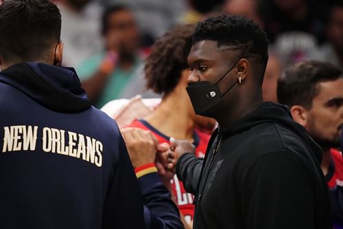 Zion Williamson will remain on the sidelines for the New Orleans Pelicans' game against the Utah Jazz.