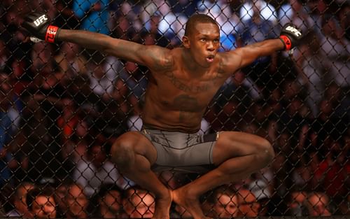 UFC middleweight champion Israel Adesanya