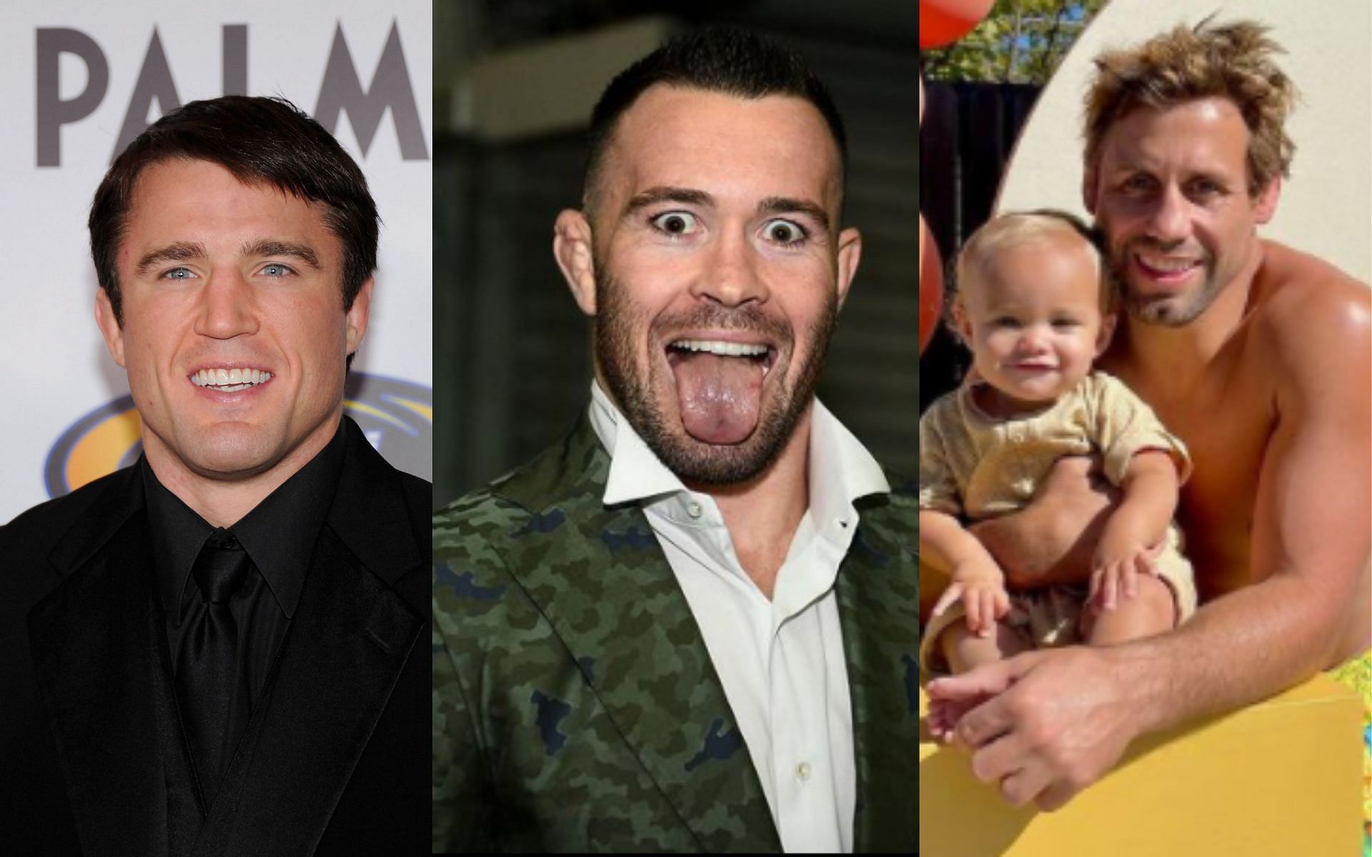 Chael Sonnen (Left), Colby Covington (Middle), Urijah Faber (Right) [Images courtesy: @urijahfaber @colbycovmma]
