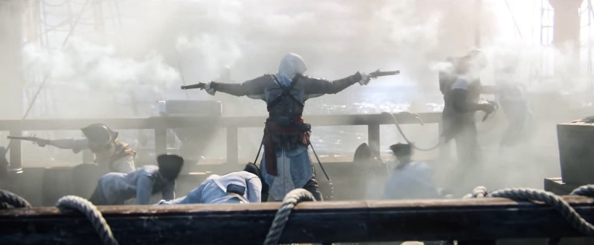 Boarding (Image via Assassin&#039;s Creed: Black Flag)