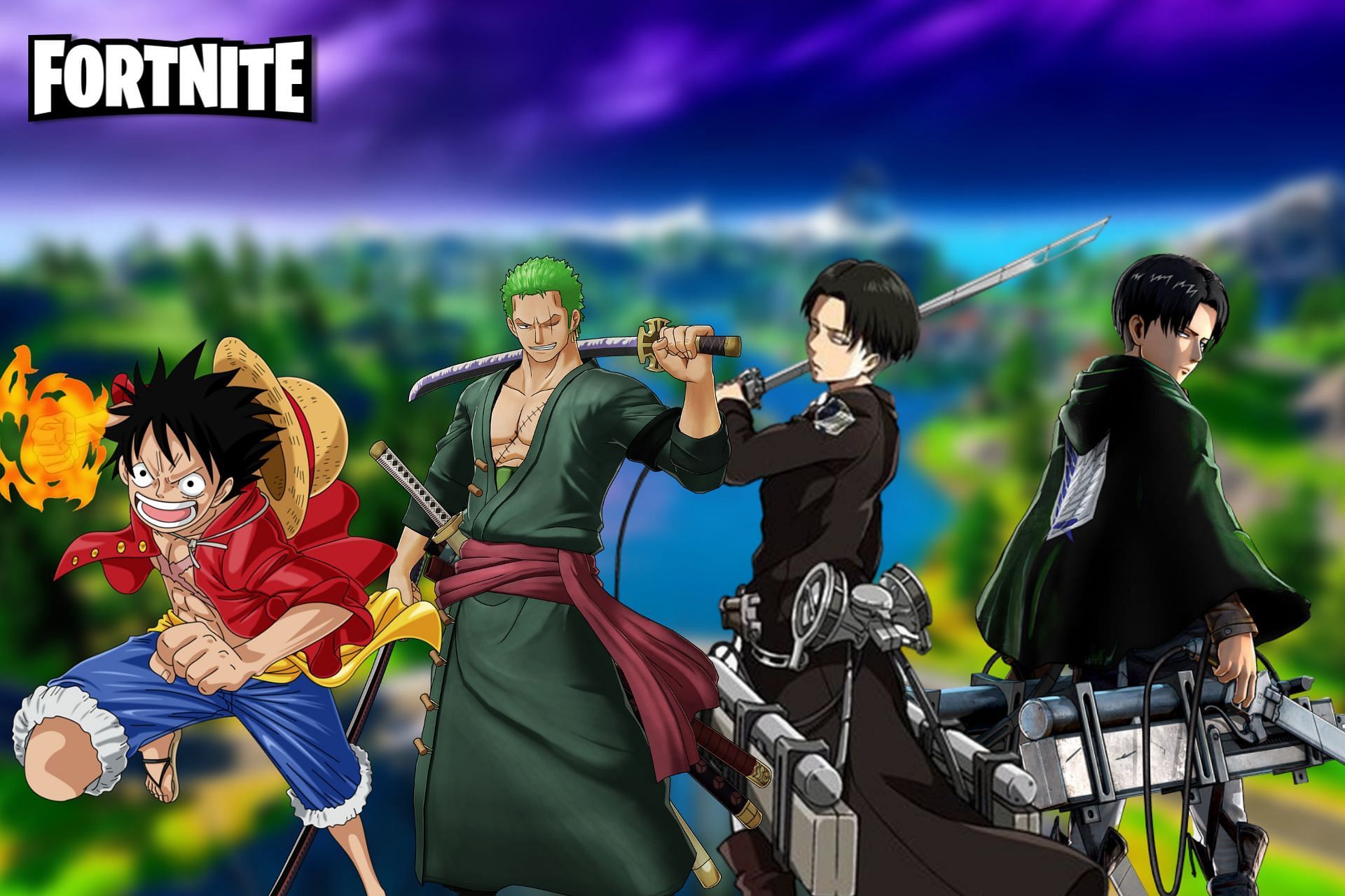 Anime characters that can arrive in Fortnite soon (Image via Sportskeeda)