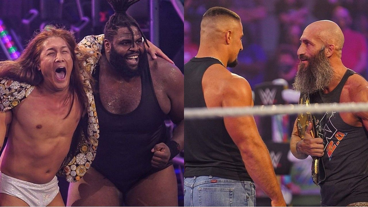 WWE NXT के शो के दौरान कुछ रोचक चीज़ें देखने को मिलीं