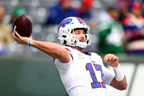 Buffalo Bills QB Josh Allen in action