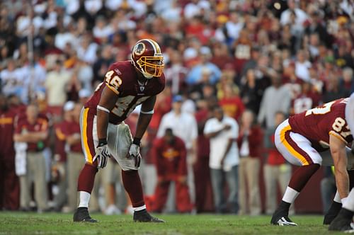 Ladell Betts of Washington Redskins v Denver Broncos