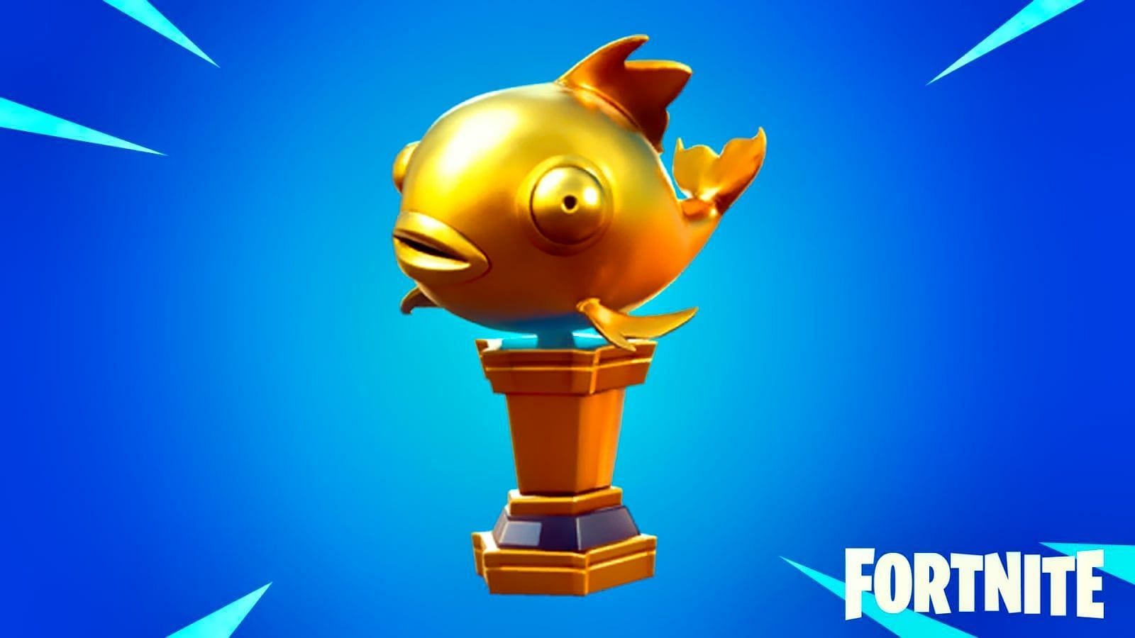The mythic goldfish is still present in Chapter 2 Season 8 of Fortnite but chances of finding one are pretty low (Image via Epic Games)