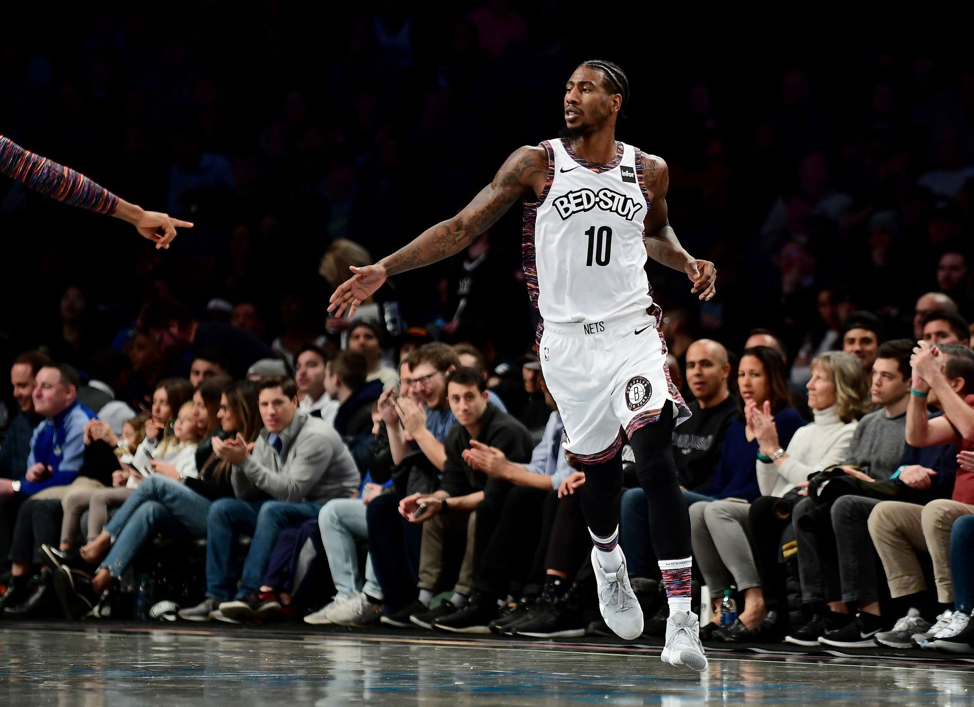 Iman Shumpert last played in the NBA for the Brooklyn Nets