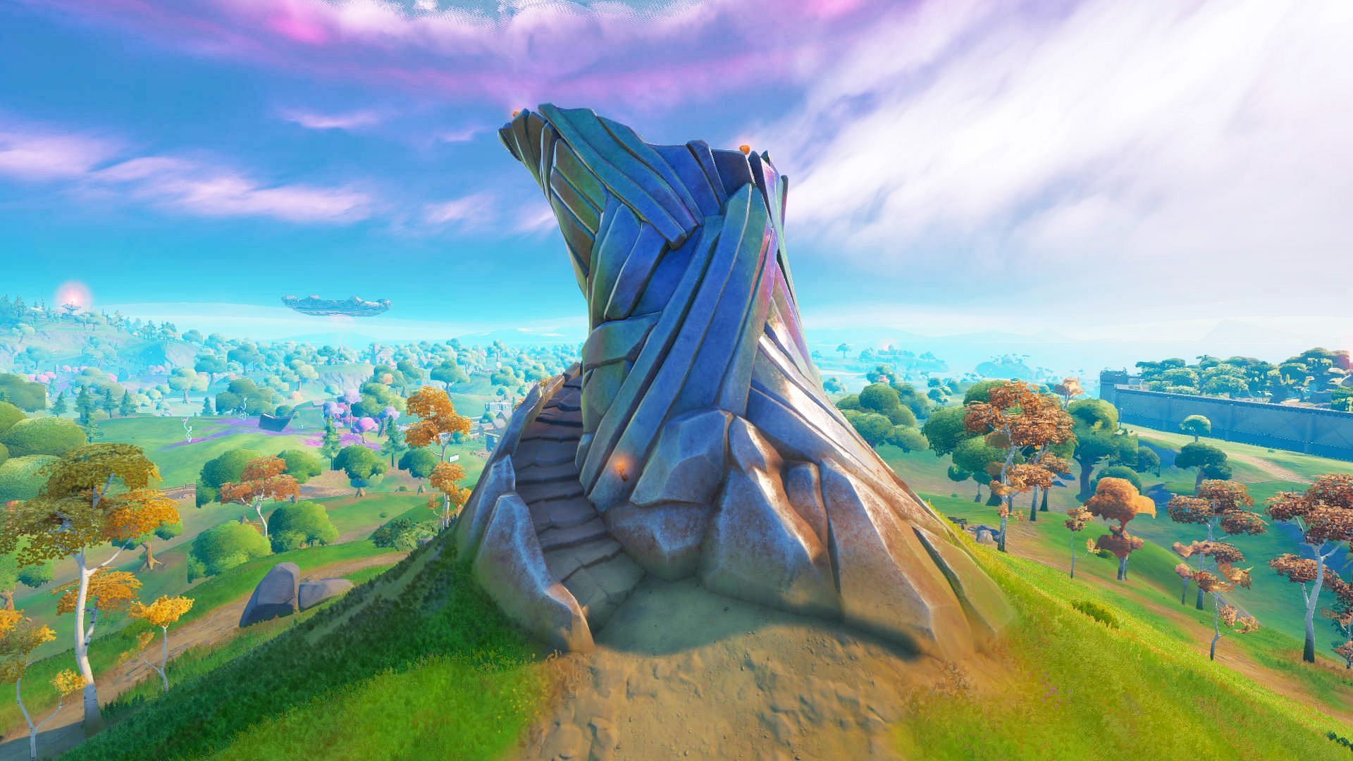 There are several Guardian Towers around the map (Image via Epic Games)