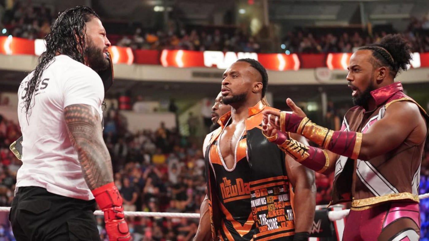 Big E and ROman Reigns crossed paths on RAW