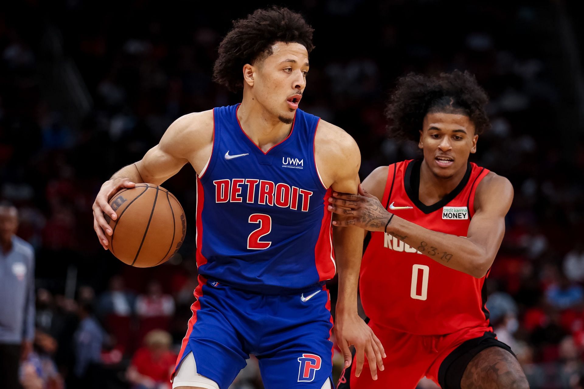Cade Cunningham of the Detroit Pistons and Jalen Green of the Houston Rockets are the top two picks of the 2021 NBA Draft.