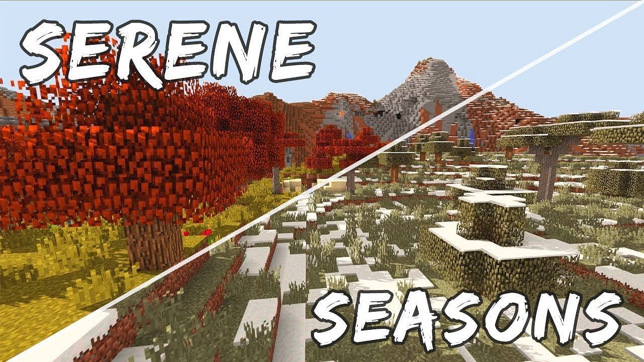 The Serene Seasons mod (Image via IterationFunk on YouTube)
