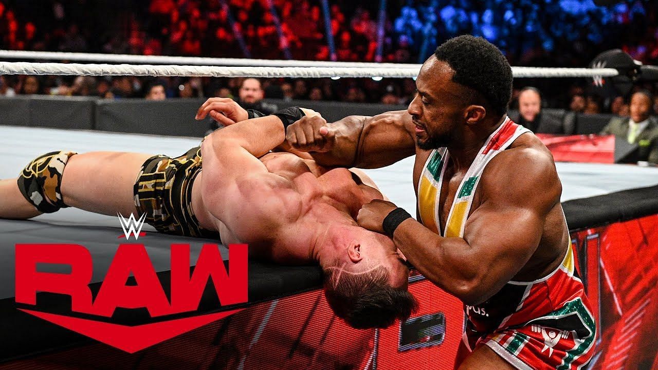 Big E defeated Austin Theory while he was distracted