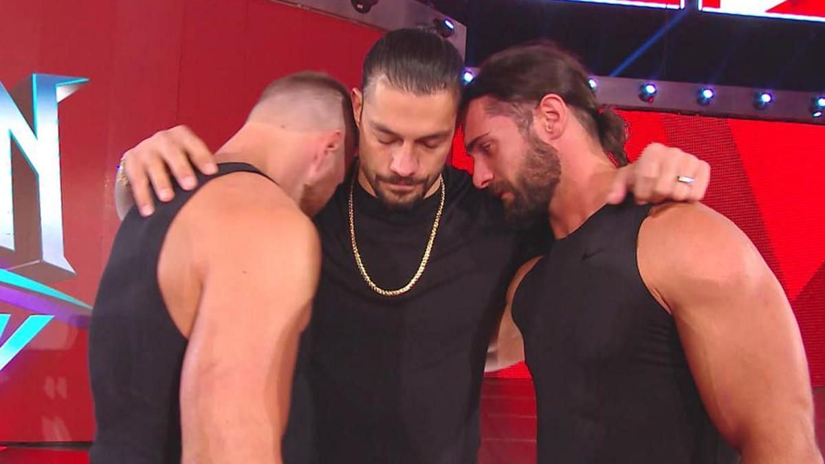 Roman Reigns cried alongside his Shield brothers after vacating his title.