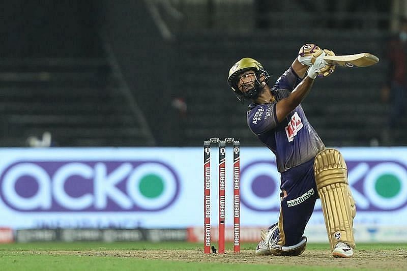 Rahul Tripathi had an impressive IPL 2021 campaign for KKR. Pic: IPLT20.COM