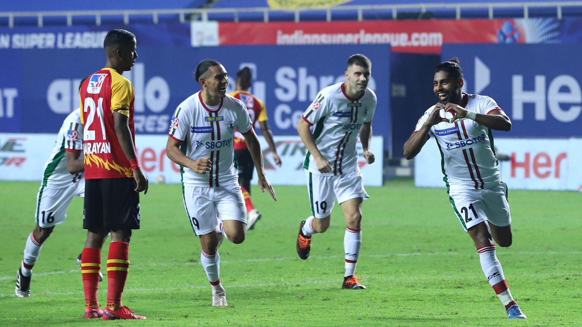 ATK Mohun Bagan did the double over SC East Bengal the previous season. (Image: ISL)