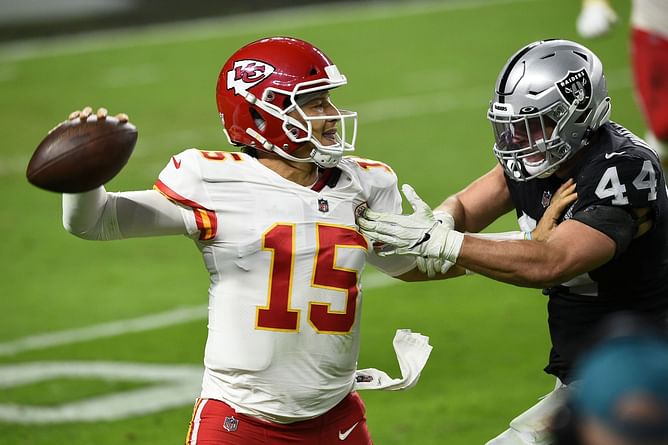 Raiders vs. Chiefs injury report and starting lineup - November 14 | NFL Week 10