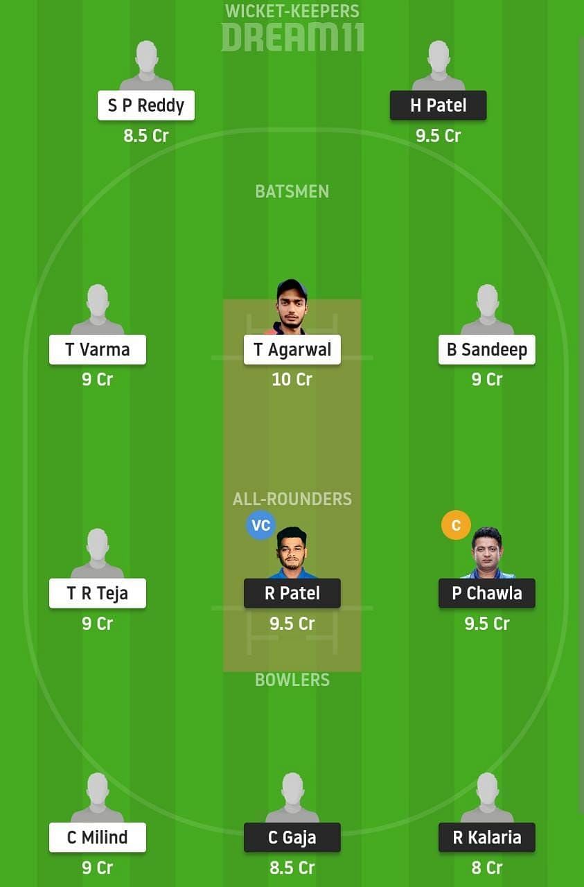 GUJ vs HYD Dream11 Fantasy Tips and Suggestion #2