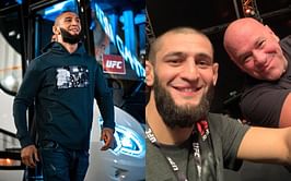 "Bigger than anything we've ever done" - Dana White reveals Khamzat Chimaev's walkout at UFC 267 broke the UFC record for Instagram live views