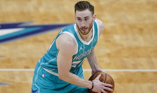 Gordon Hayward with the Charlotte Hornets [Source: AP]