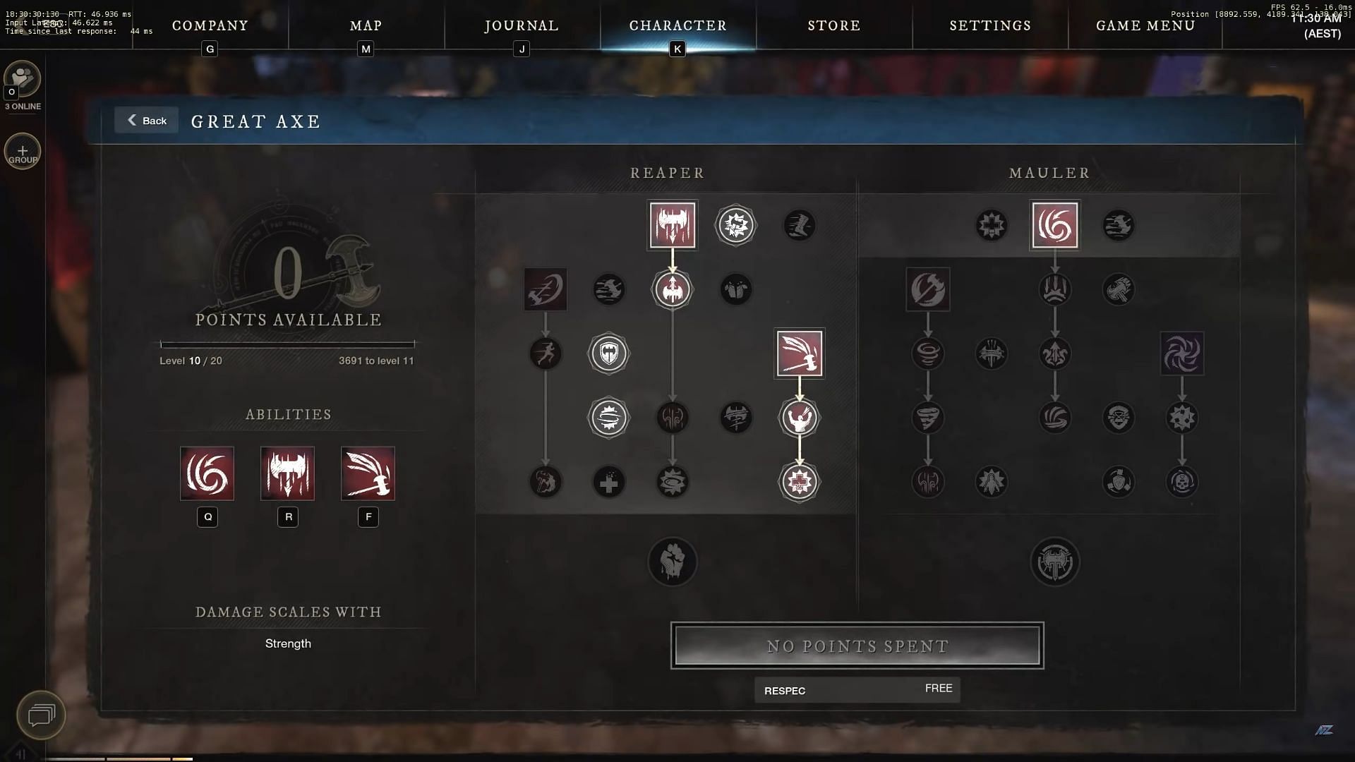 Weapon Mastery for Great Axe (Image via NorZZa)