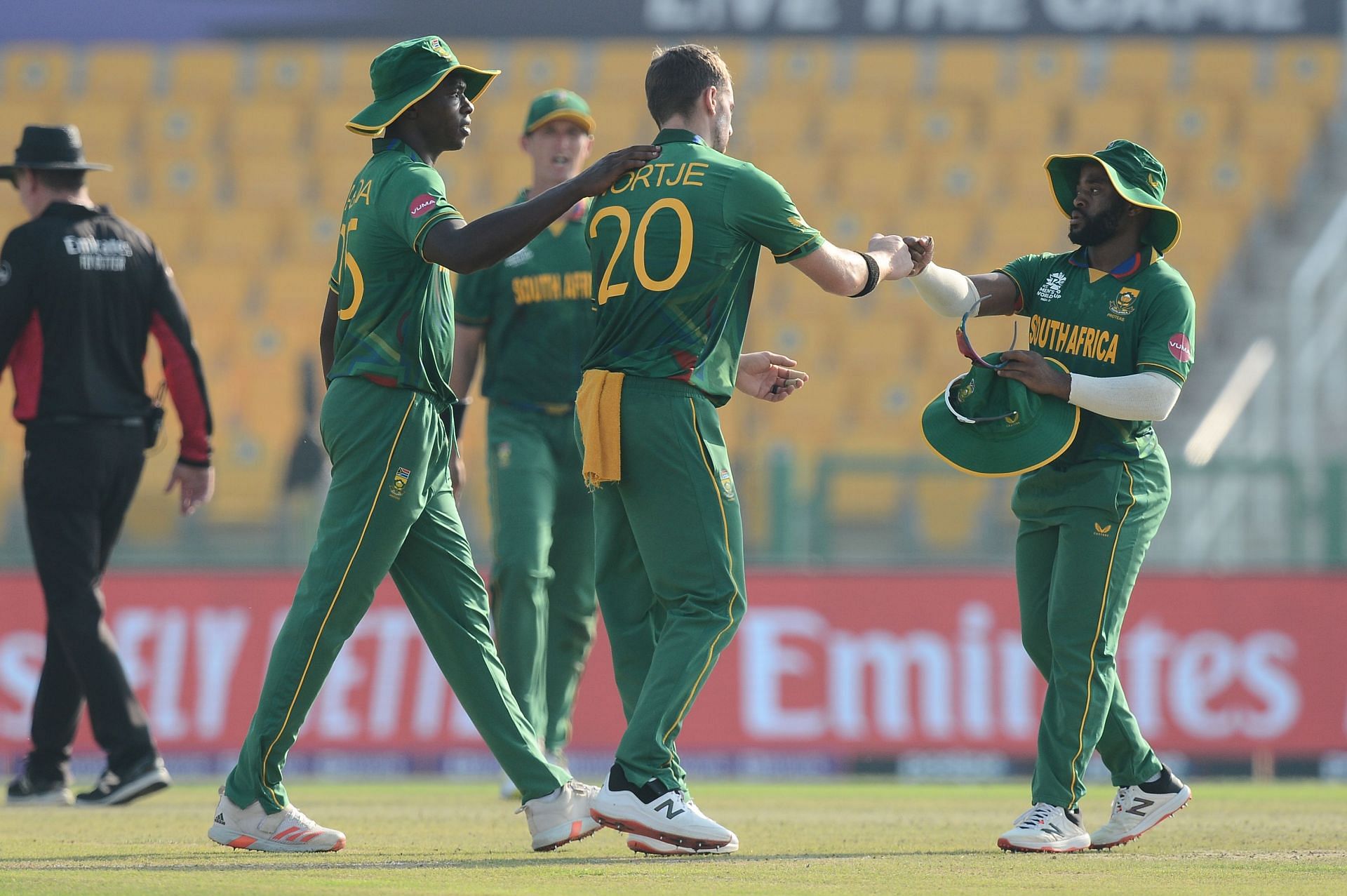 South African cricket team. Pic: Getty Images