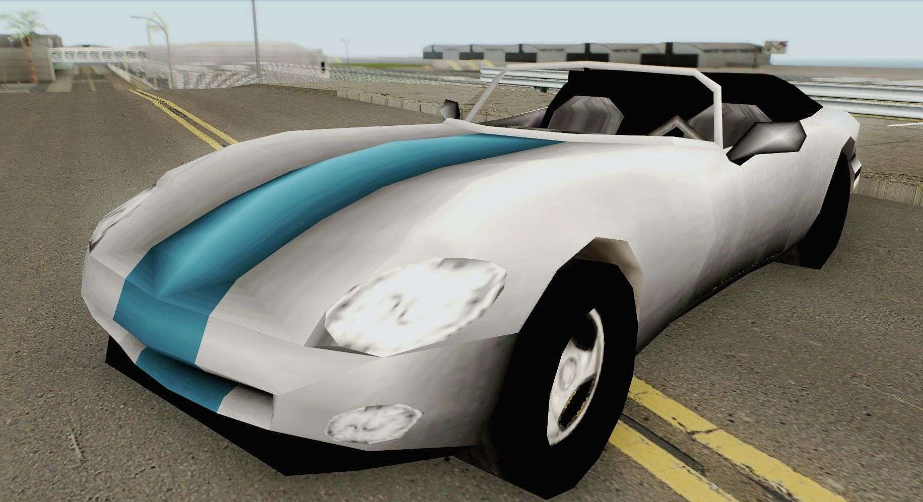 The original 3D sports car (Image via Sportskeeda)