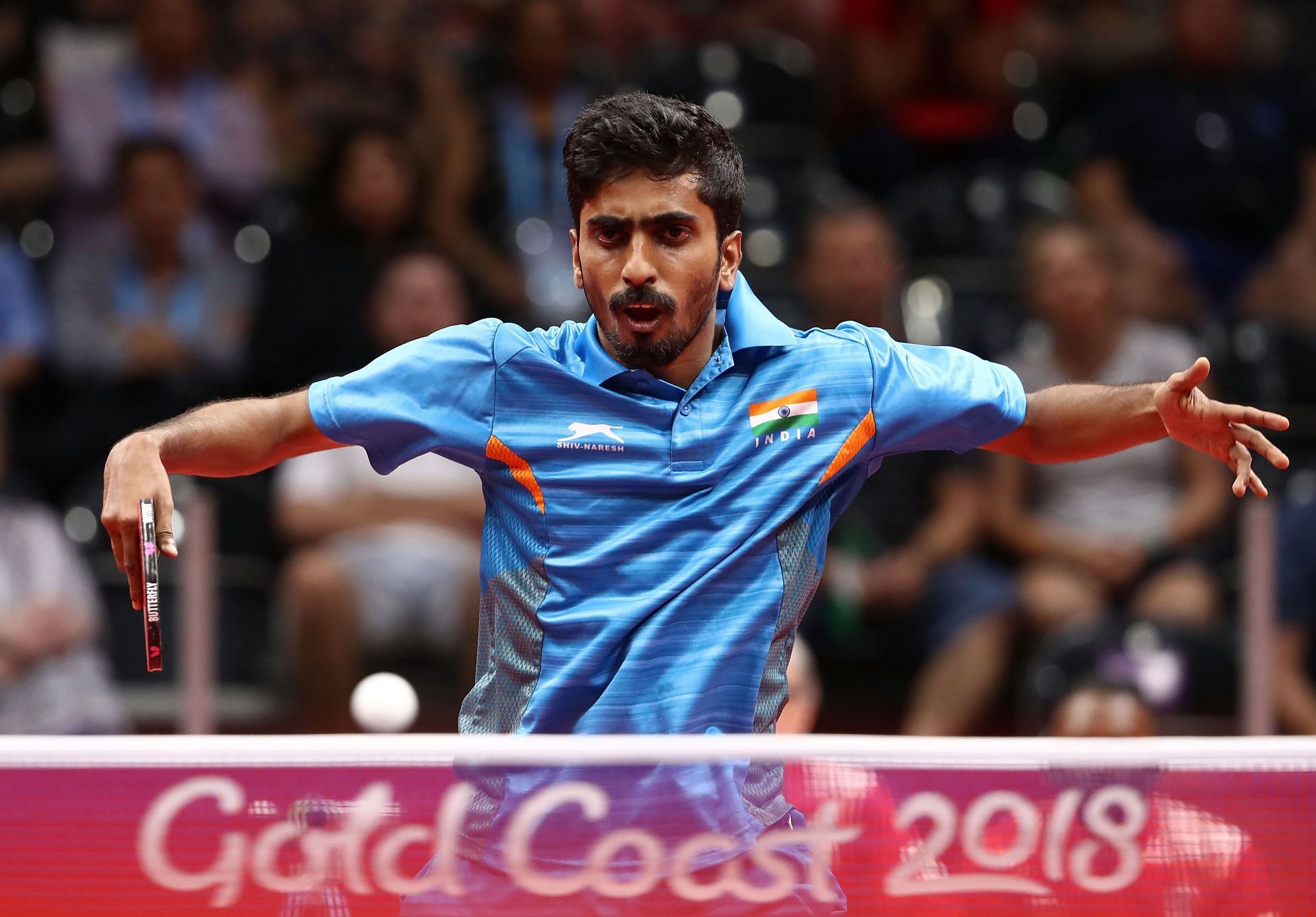 Gnansekaran Sathiyan progressed to next round of world table tennis championship.