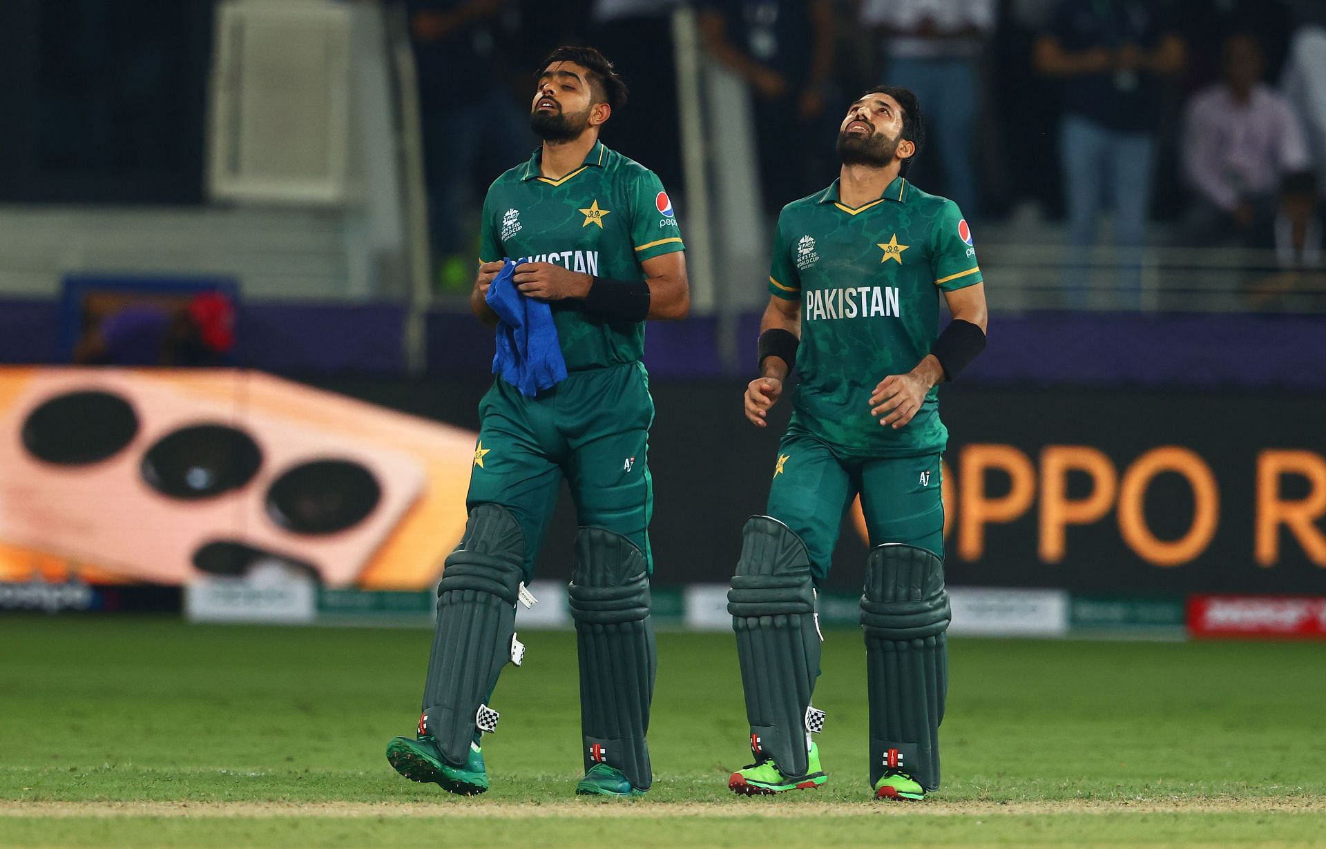 Babar Azam and Mohammad Rizwan. Pic: Getty Images