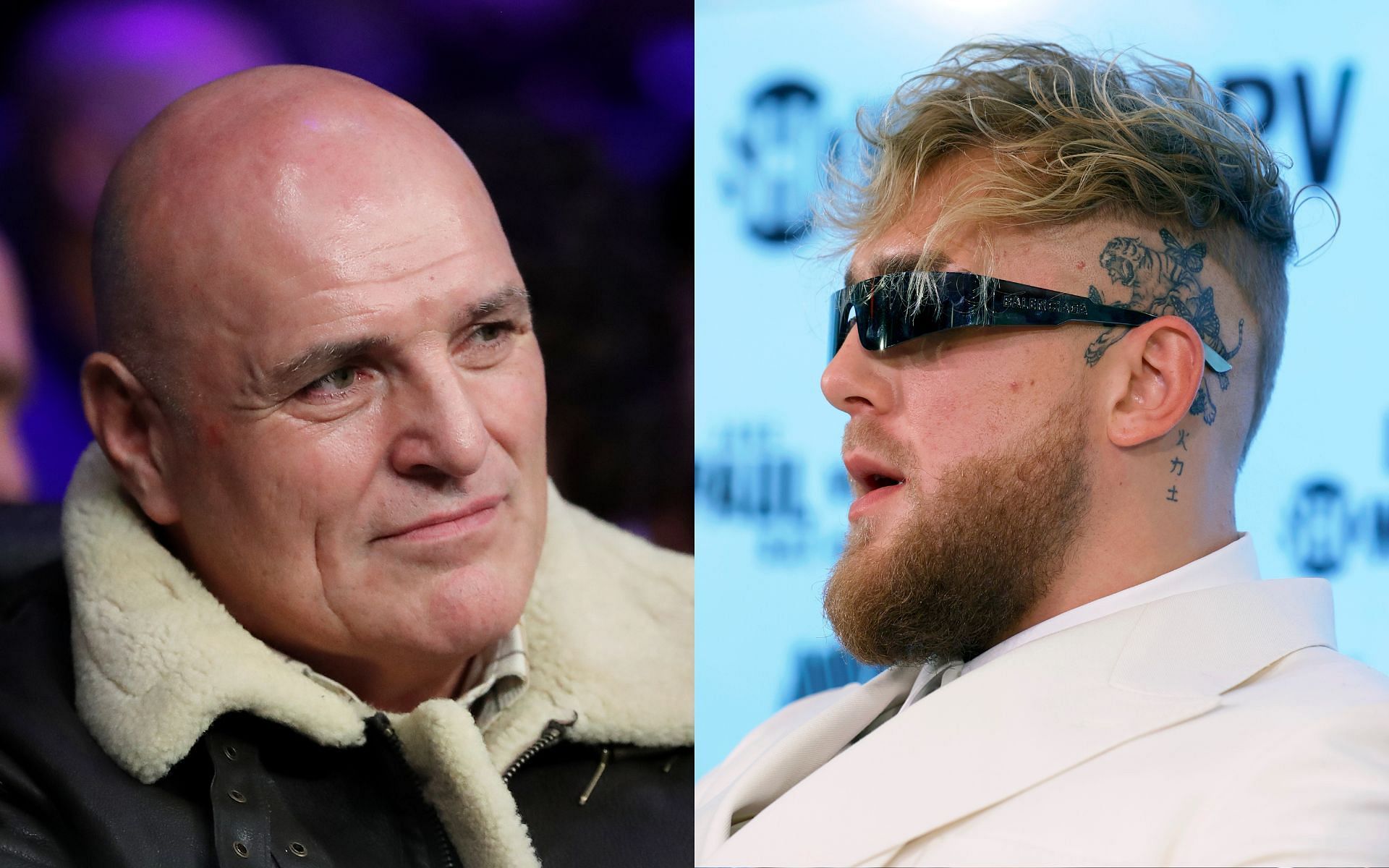 John Fury (left) and Jake Paul (right) were involved in an intense verbal battle