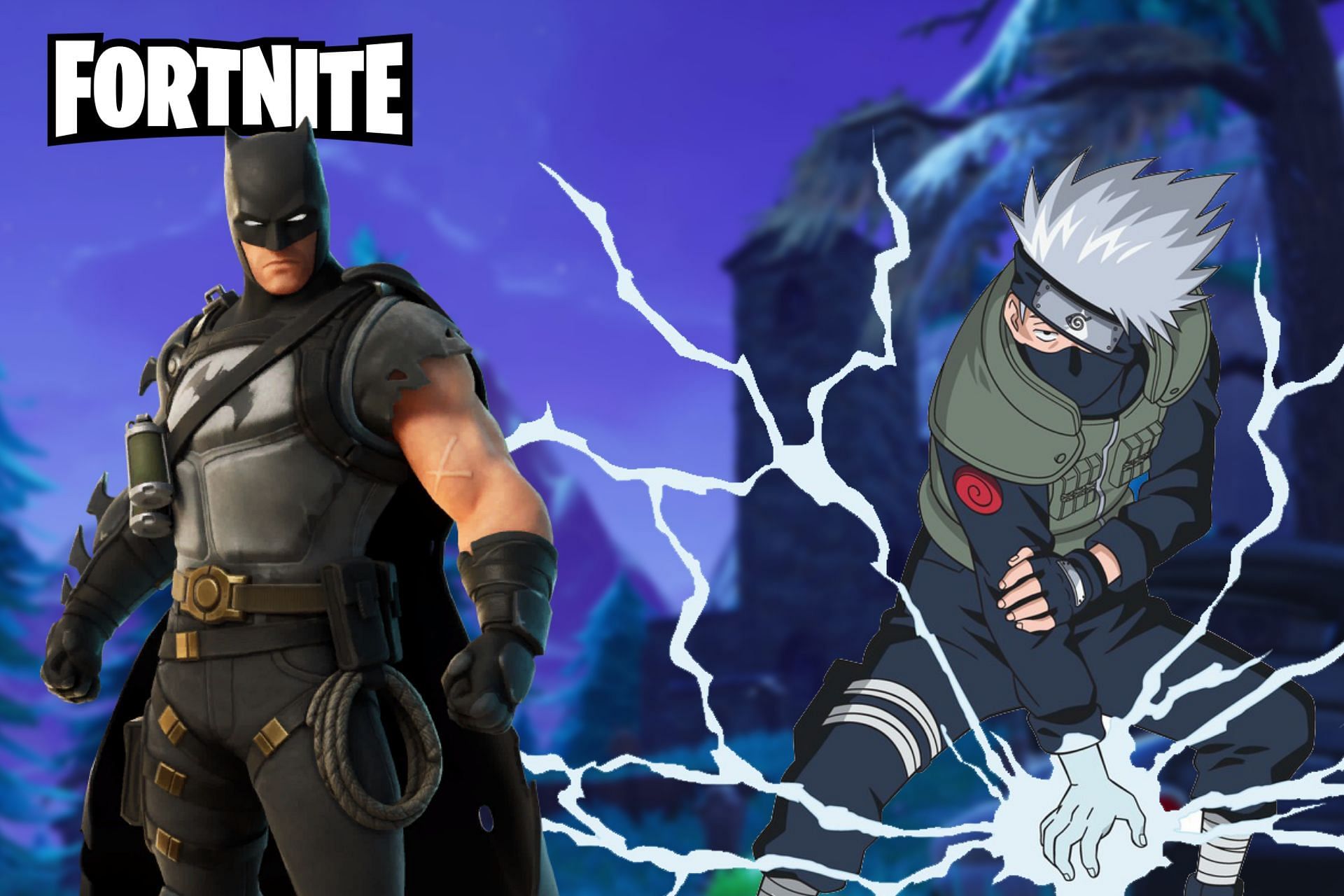 Fortnite Kakashi secret Batman dialogue (Image via Sportskeeda)