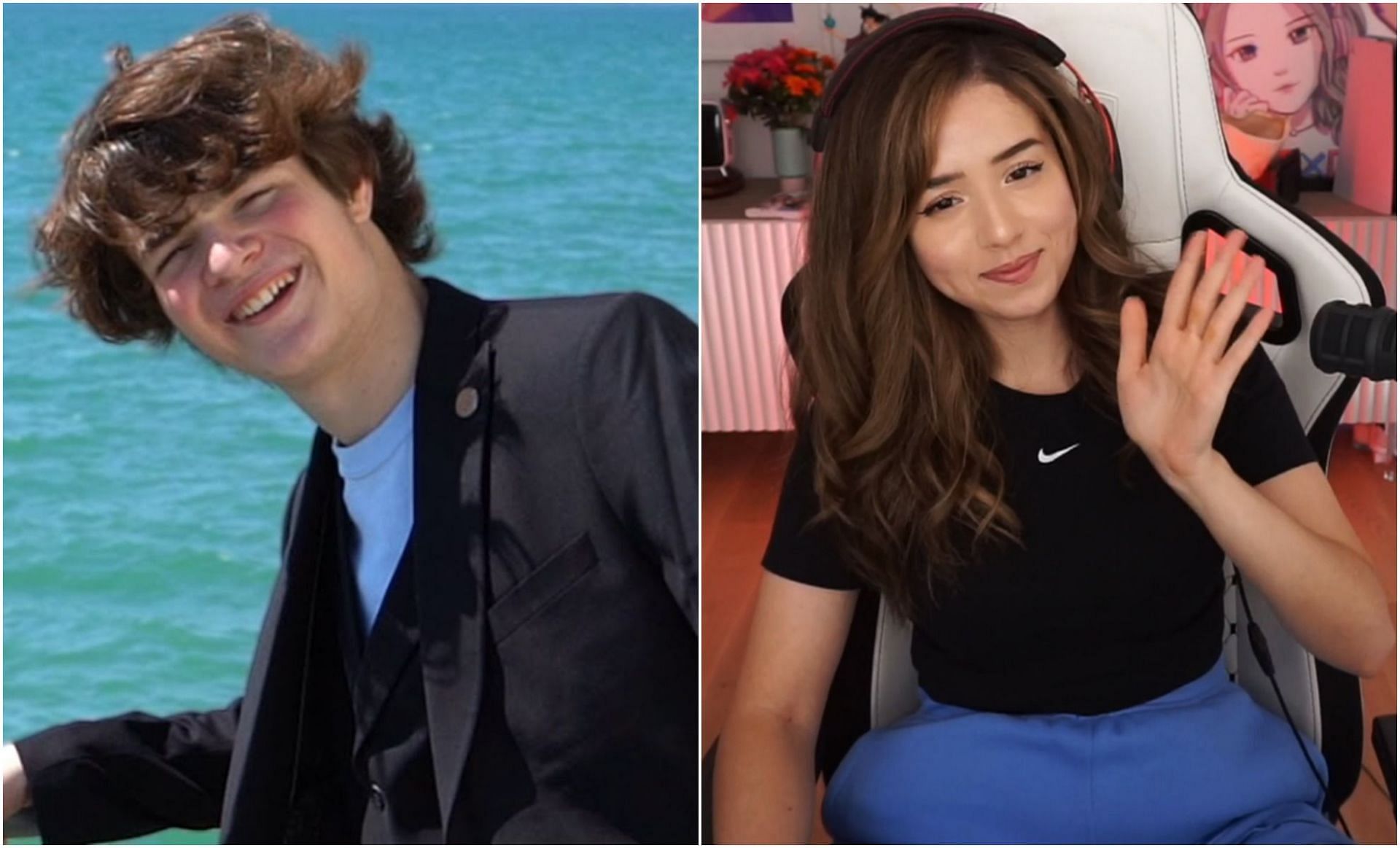 Popular streamers Tubbo (Left) and Pokimane (Right) (Image via Tubbo and Pokimane)