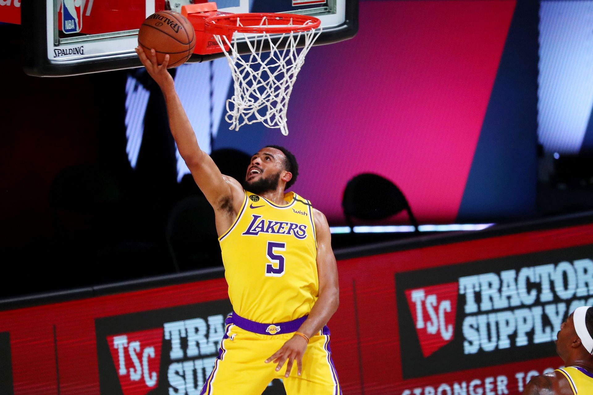 As per LA Lakers head coach Frank Vogel Talen Horton-Tucker is cleared for contact practice.