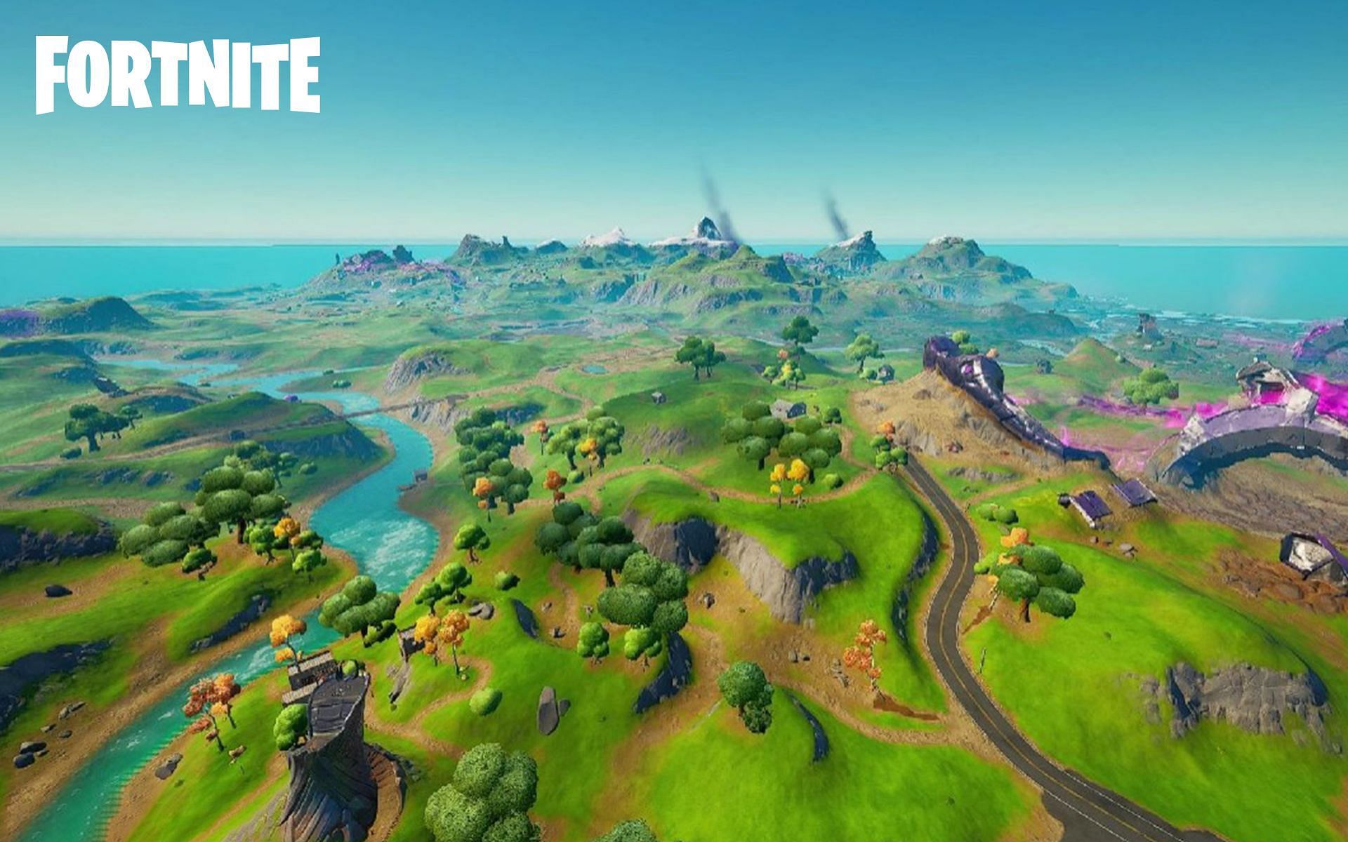 Fortnite Chapter 2 Season 8 might end with an &#039;empty&#039; map (Image via Sportskeeda)