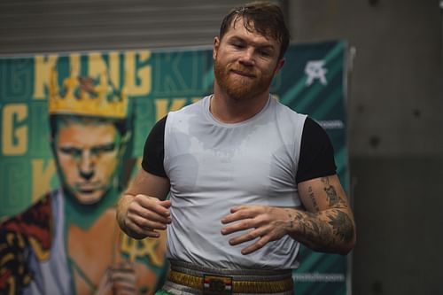 Canelo Alvarez Media Workout (Image Courtesy: Getty)