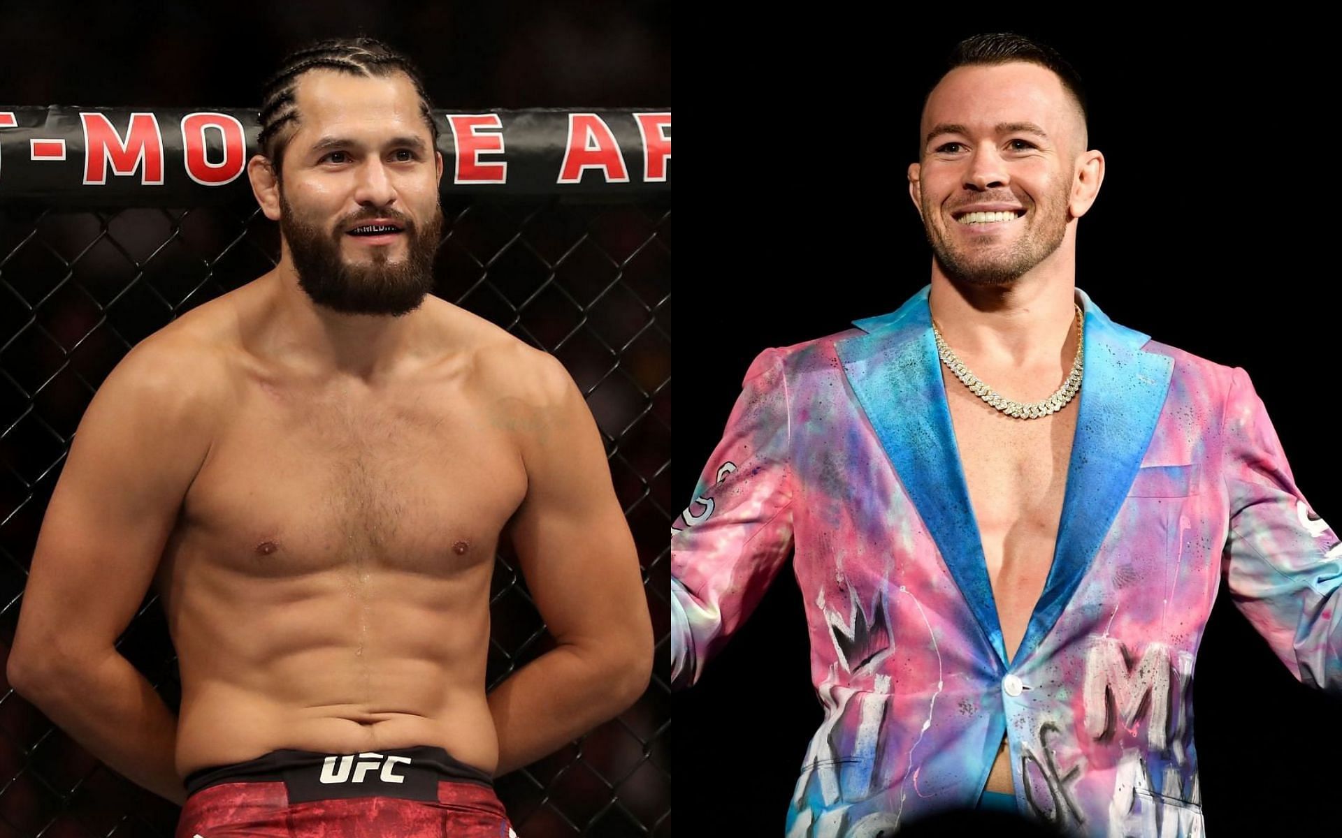 Jorge Masvidal (left) and Colby Covington (right)