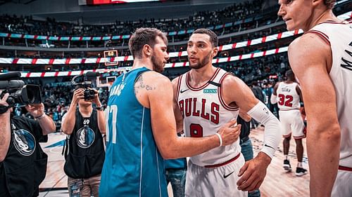 The Dallas Mavericks will play against the Chicago Bulls on the latter's home floor this Wednesday. [Photo: NBA.com]