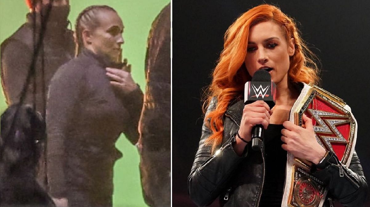 Becky Lynch has reacted to a rumor that she&#039;s the woman in this BTS photo