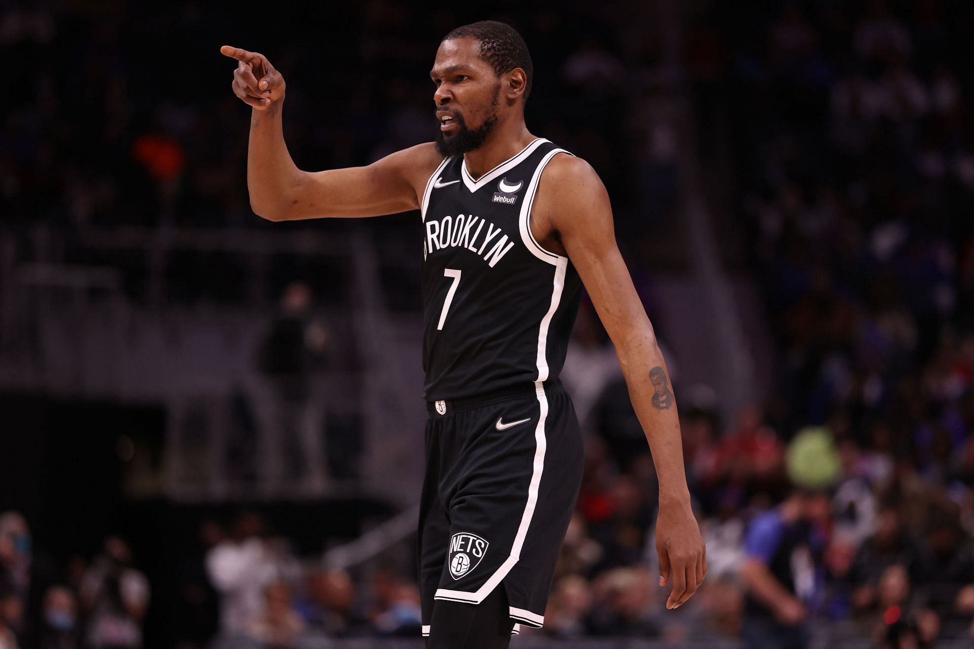 Kevin Durant #7 of the Brooklyn Nets is the best small forward in the league.
