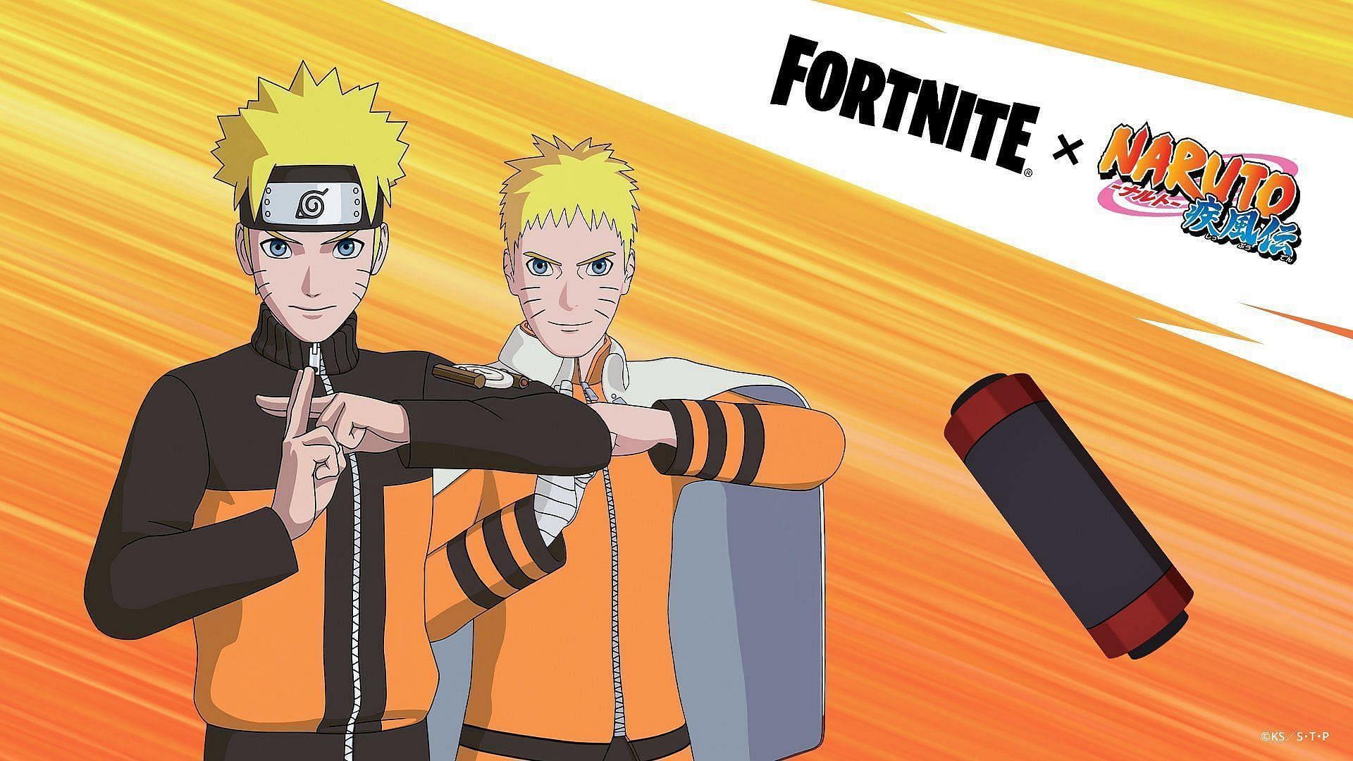 The Naruto skin has just one selectable style. Image via Epic Games