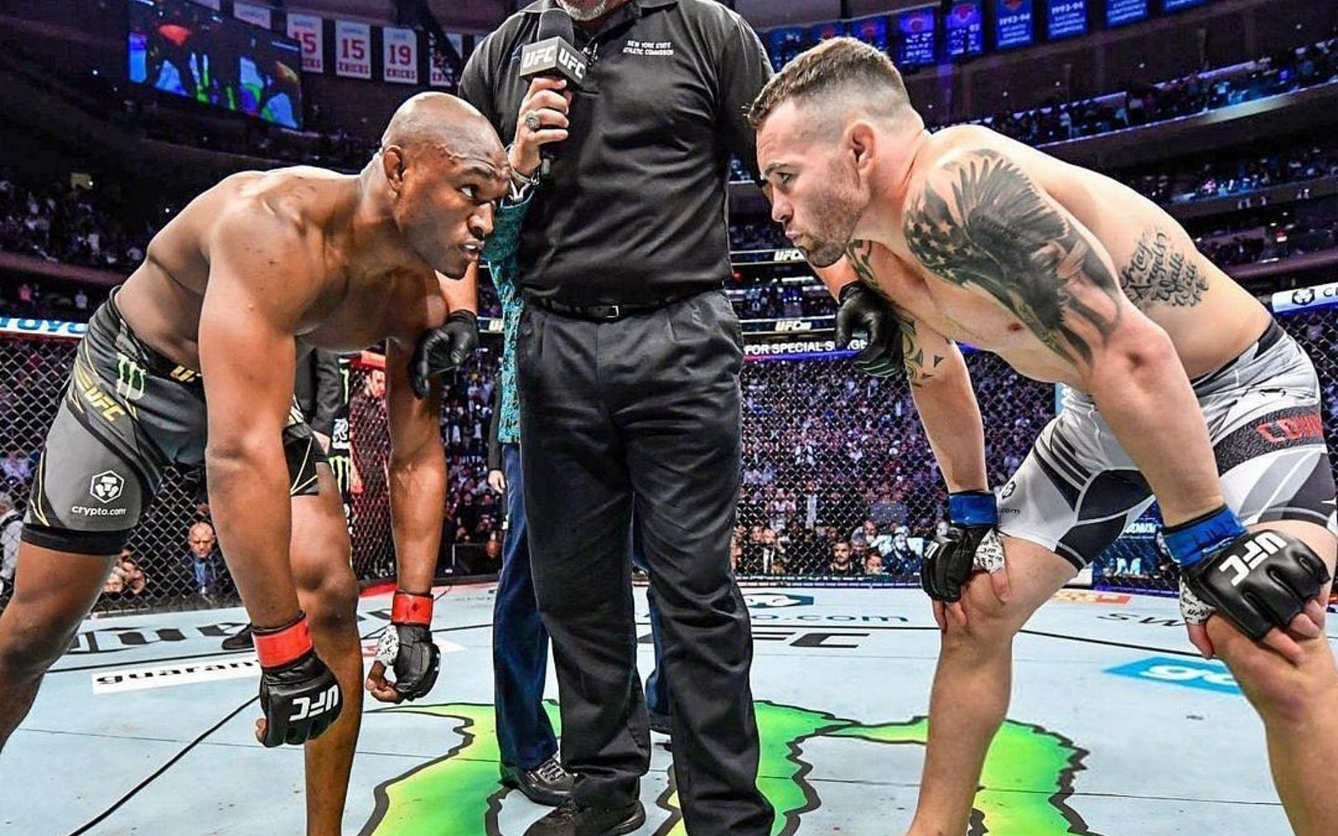 Kamaru Usman (left), Colby Covington (right) [Images Courtesy: @usman84kg on Instagram]