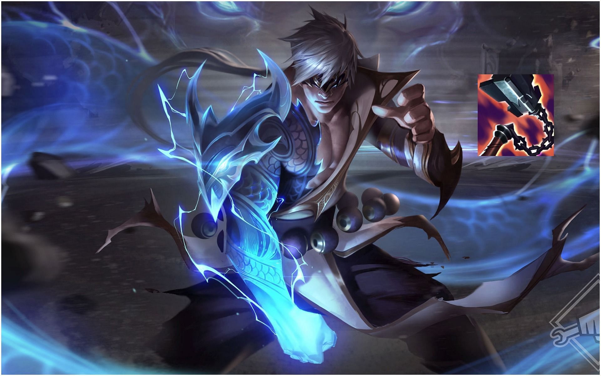 Lee Sin&#039;s tankiness is further amplified with Goredrinker, allowing him to sustain through heavy damage (Image via League of Legends)