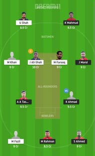 NFCC vs LIZ Dream11 Fantasy Suggestion #2