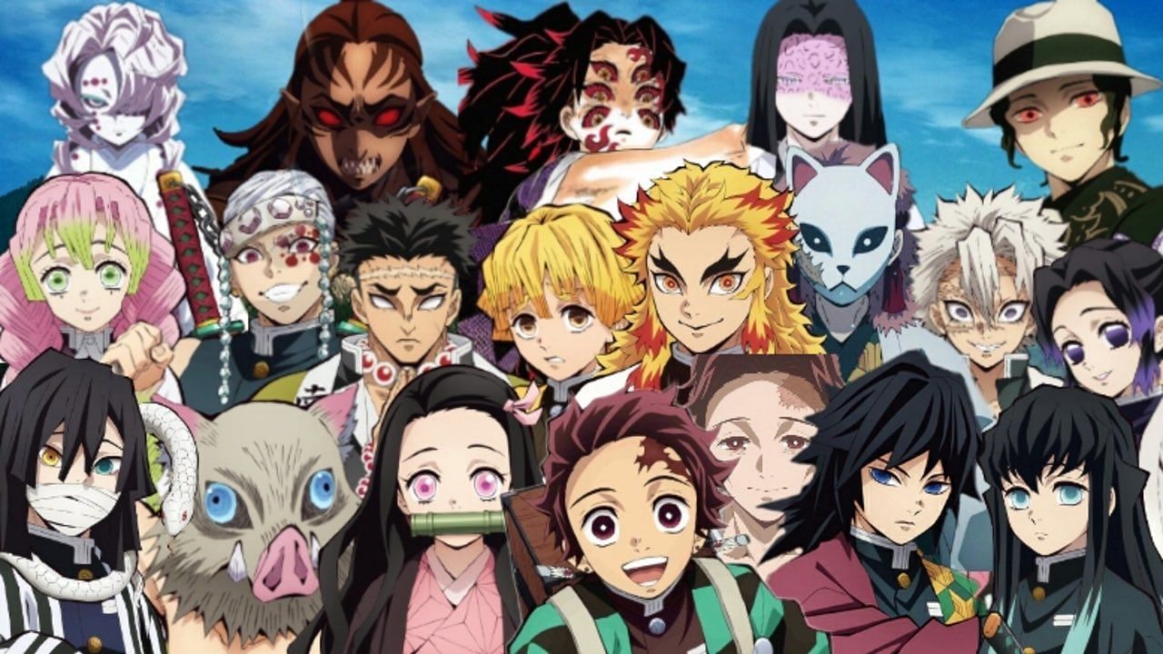 THE AGE OF ALL DEMON SLAYER CHARACTERS