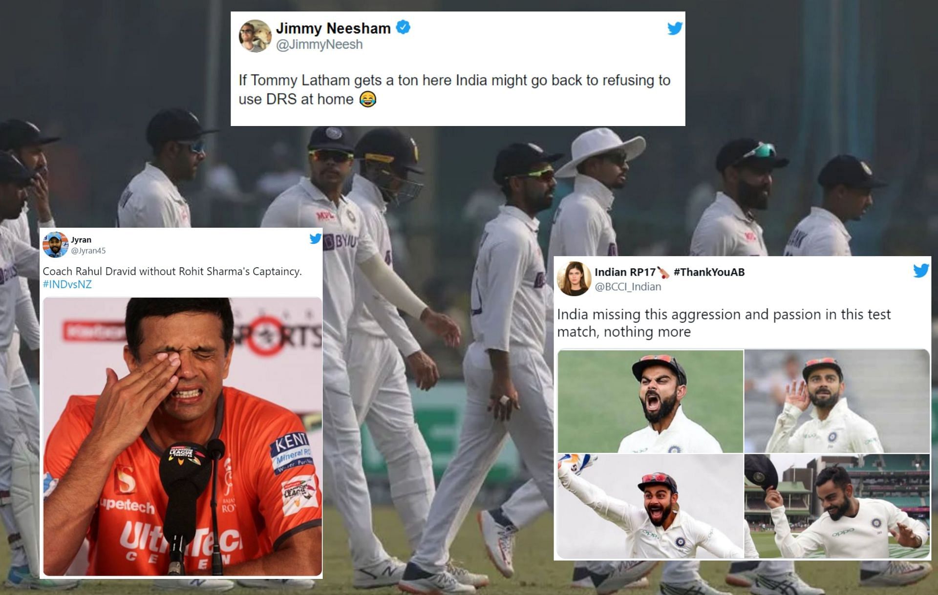 Fans slam Indian spinners after they fail to pick up a single wicket on day 2 of the Kanpur Test match