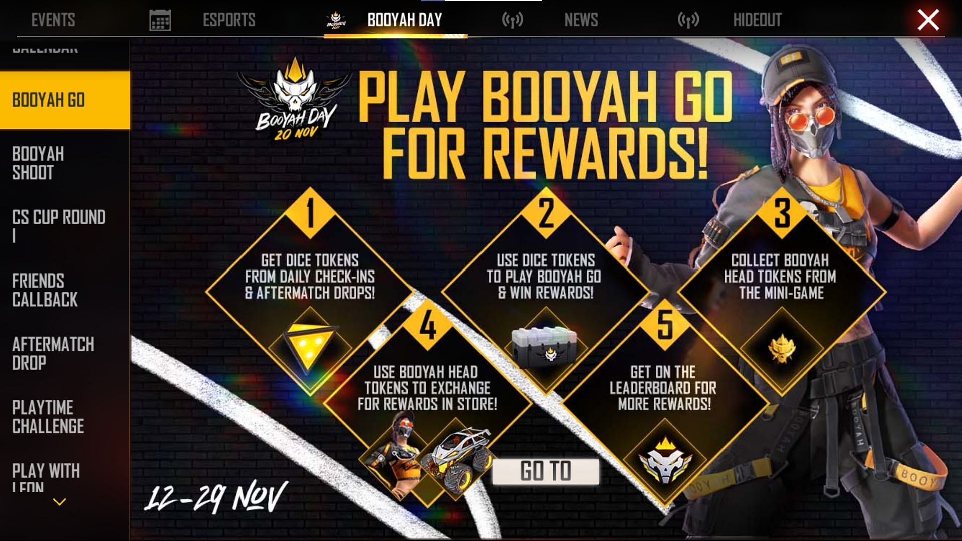 Booyah Go (Image via Free Fire)