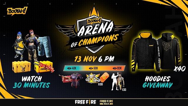 Garena celebrates BOOYAH! Day with two exciting live events: Arena of  Champions and Guild Wars