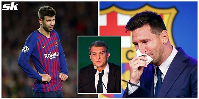 "If Lionel Messi left the club nothing bad would happen" – Journalist makes bold claim about what Gerard Pique told Joan Laporta