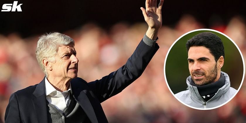 Arteta reveals reason behind giant new Wenger picture at Arsenal's