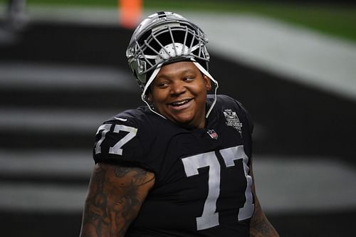 New England Patriots offensive tackle Trent Brown