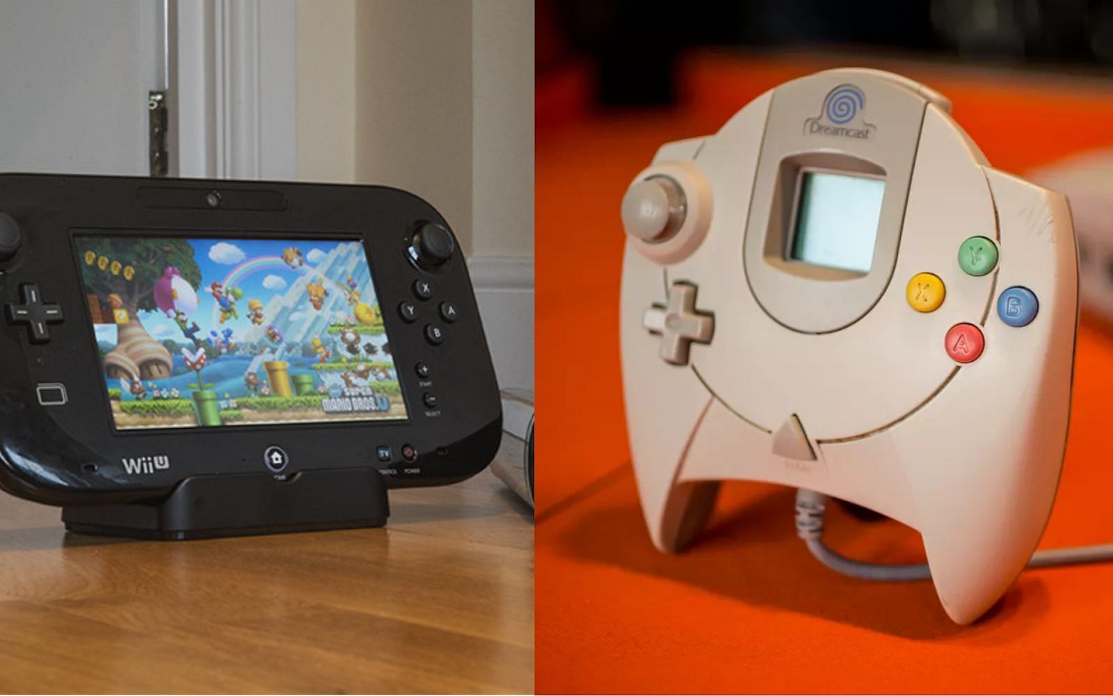 Nintendo Wii U and Sega Dreamcast (Image by Nintendo and Sega)